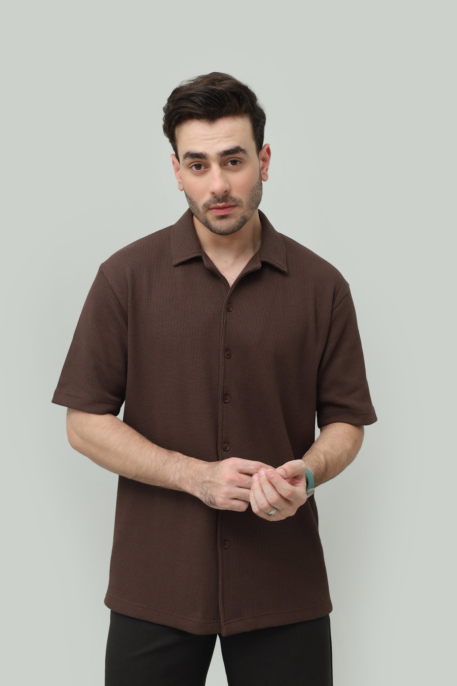 Coffee Vibes Cuban Shirt