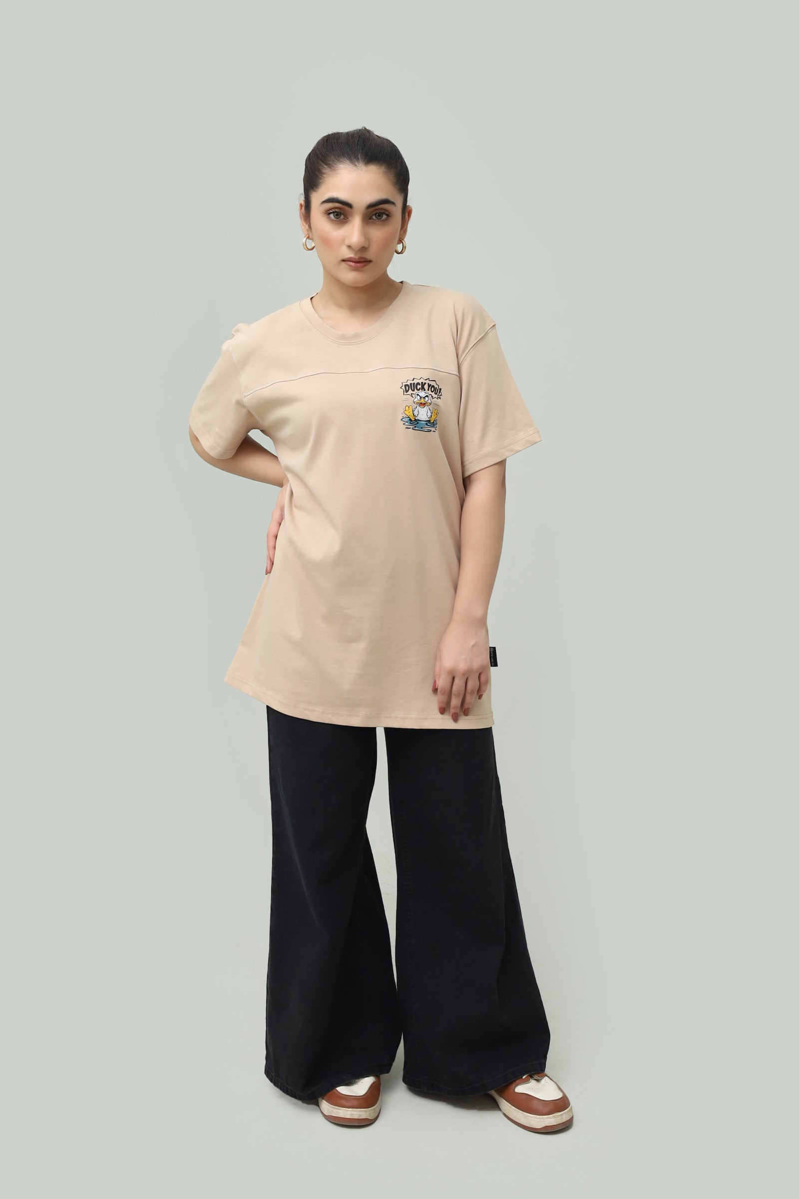 Calm Vibes Drop Shoulder Tee