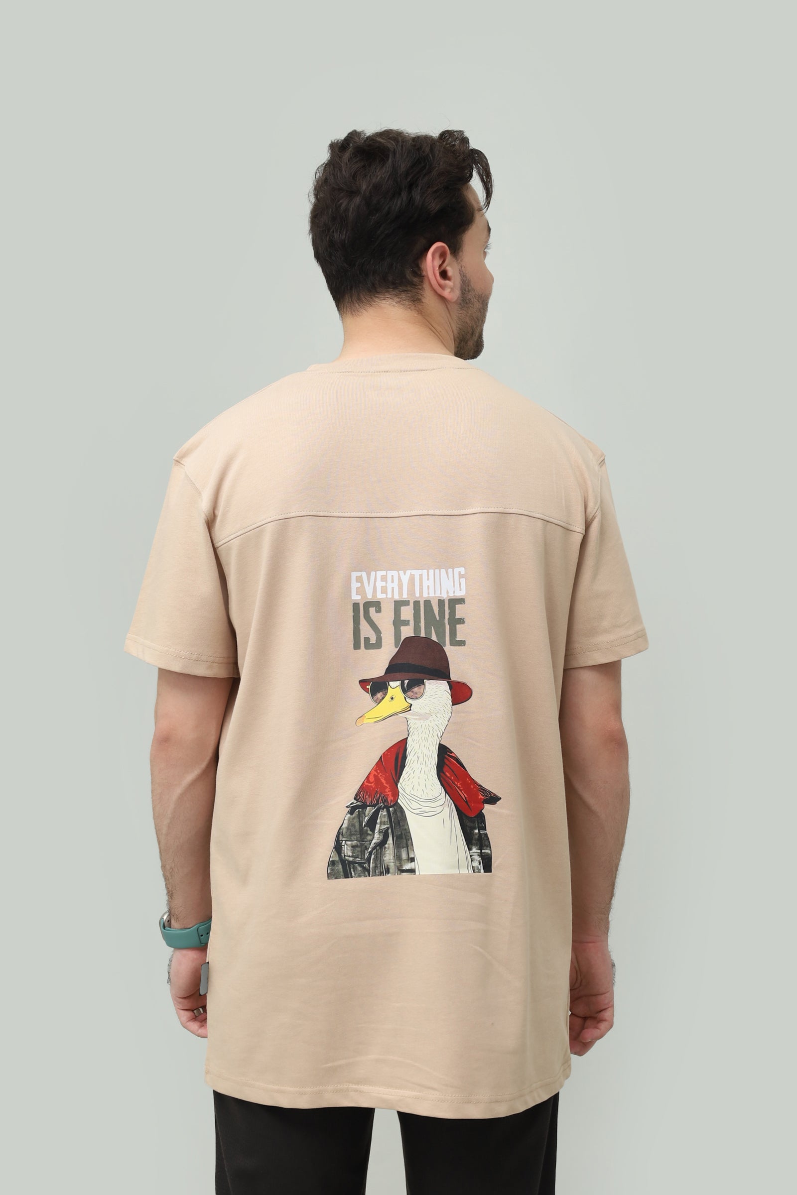 Calm Vibes Drop Shoulder Tee