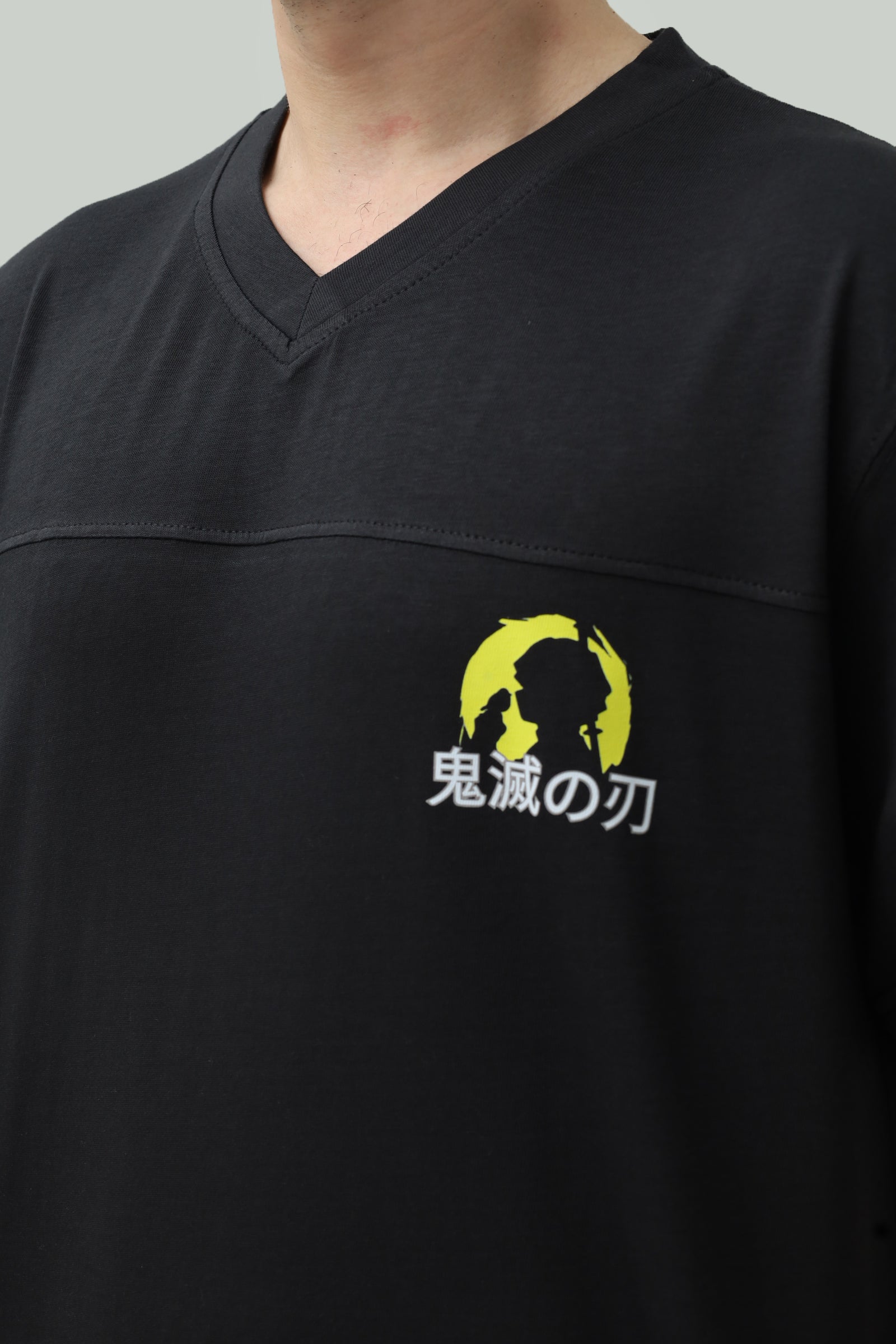 Thunder Breathing Drop Shoulder Tee