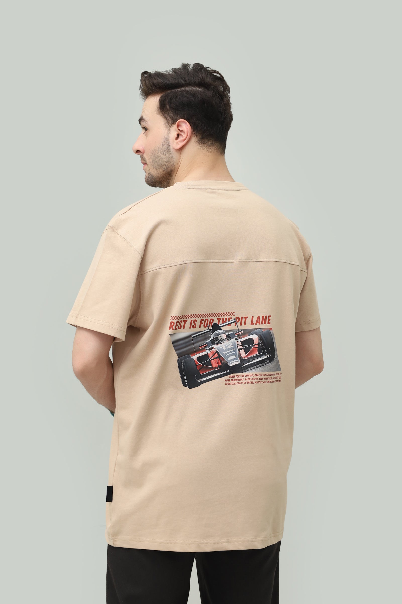 Formula Street Drop Shoulder Tee